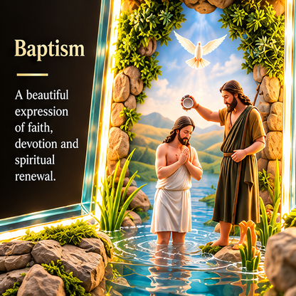 ✝️ The Story of Jesus Cross Lamp – 6 Illuminated Scenes of Faith & Christmas Hope ✨