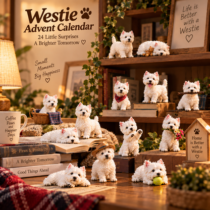 🐾🎄 24 Days of Westies – 24 Adorable Surprises, One Big Christmas Countdown ❤️