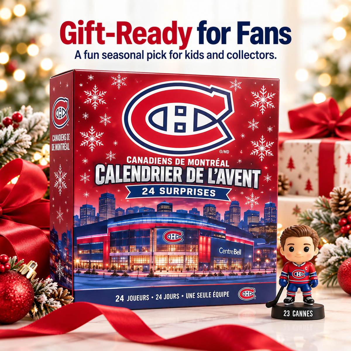 🏒Montreal Canadiens 2026 Christmas Advent Calendar🎄