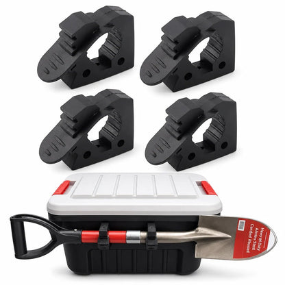 🪢Quick Installation Tool Clamps Stable Mounting Brackets for 3-4cm Tools in Vehicles and Indoors