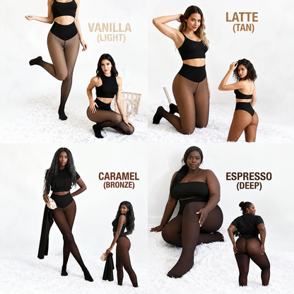 🔥Hot Sale 70% OFF!!⚡50K+ SOLD! ❄️ Fleece Lined Sheer Tights