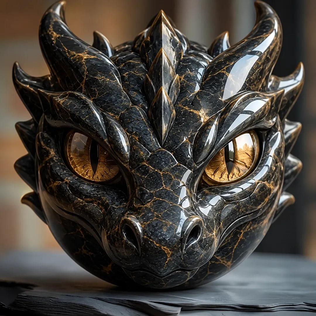 🔥Luxury Guardian Animal Stone Sculpture - ✨Elegant Home Décor & Gift-Ready Art Piece