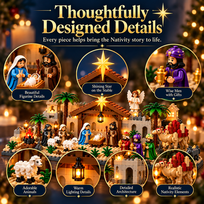 24-Day Christmas Nativity Advent Calendar