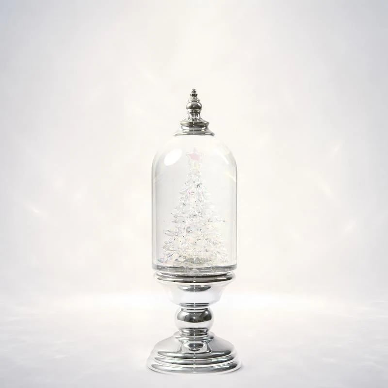 ❄️ Musical Christmas Snow Globe Lantern | Swirling Snow & Warm LED