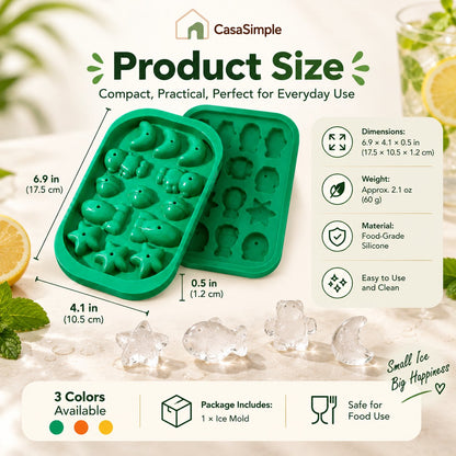 ⏰LAST DAY 50% OFF — 🧊Fun Shape Silicone Ice Cube Mold
