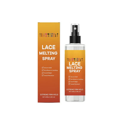 🔥 Buy One, Get One Free Today: Lace Wig Melting & Setting Spray – Quick-Drying, Invisible, Protects the Hairline, Sweat-Resistant, and Leaves No Trace