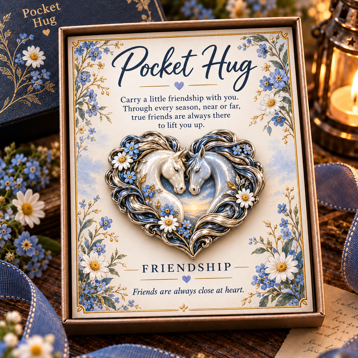 ⏰Limited Stock 50% OFF - 🐴  Pocket Hug Keepsake | A Little Reminder to Carry With You