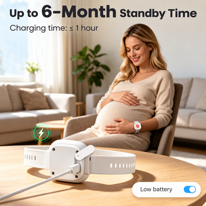 🚨 One-Touch WiFi SOS Alert Bracelet – Instant Family App Notifications, IP67 Water Resistance & Rechargeable Design！！！
