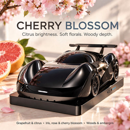 🏎️ Race-Car Aroma Diffuser with Dual Exhaust Mist