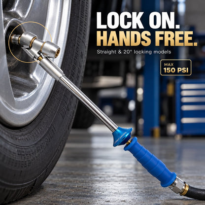 🚛 Assorted Tire Inflation Extension Rod Set, Roadside & Garage Dual Wheel Repair Helper🔨