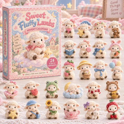 🔥 HOT SALE – 50% OFF! 🎄 Sweet Fluffy Lambs Advent Calendar 2026 – 24 Days of Festive Surprises 🐑
