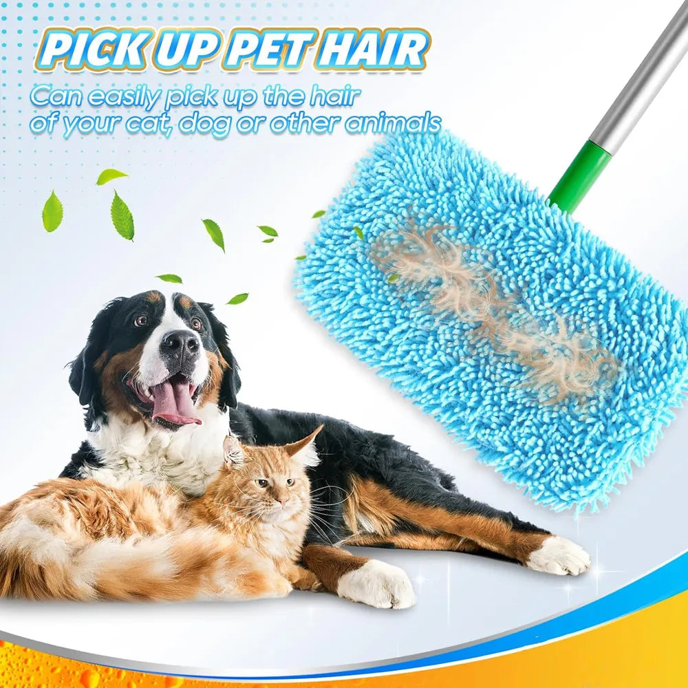 🧹 Reusable Mop Cleaning Pads – Washable Floor Care Accessories