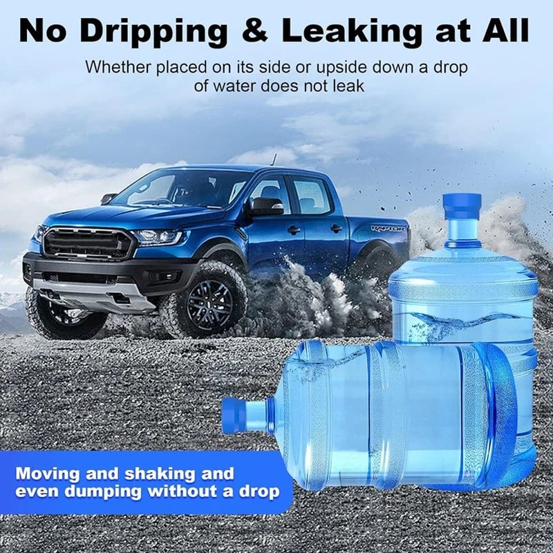 💧 Reusable Silicone Water Container Cap – Flexible Replacement Cover