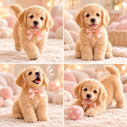 🐕🐾 Golden Buddy™ Realistic Robot Golden Retriever Puppy