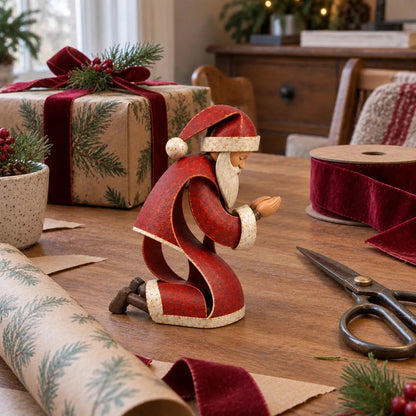 🔥🙏The True Spirit of Christmas – Santa & Jesus Figurine