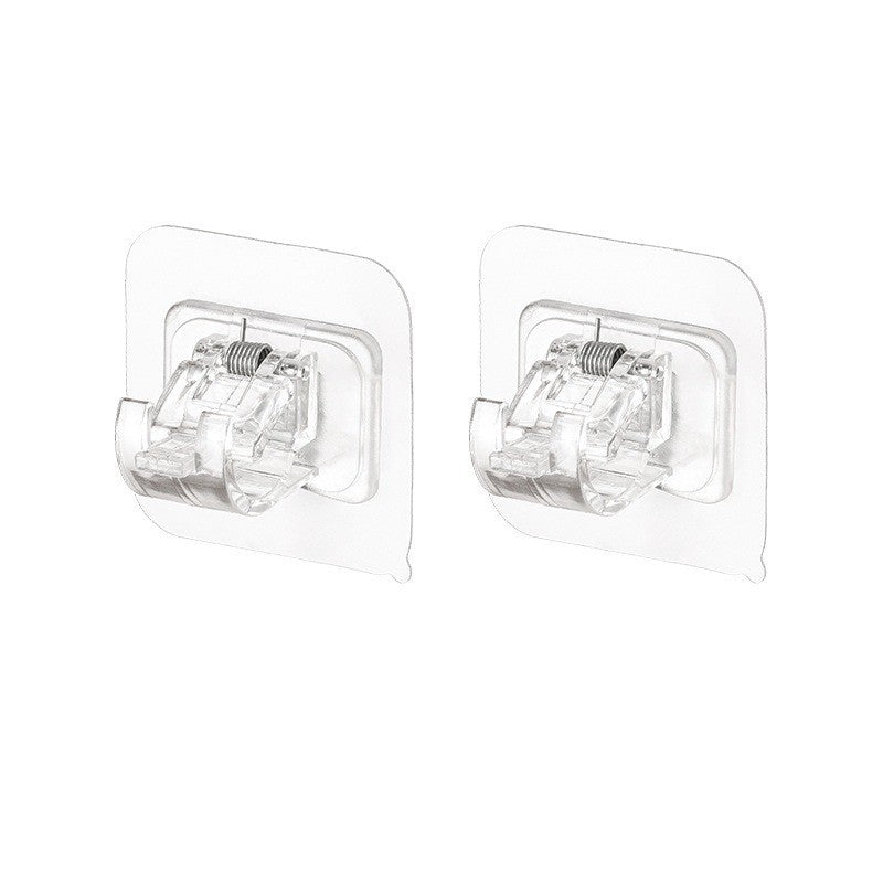 ✨ Secure-Grip Curtain Rod Brackets with Clips for Versatile Window Styling 🏡