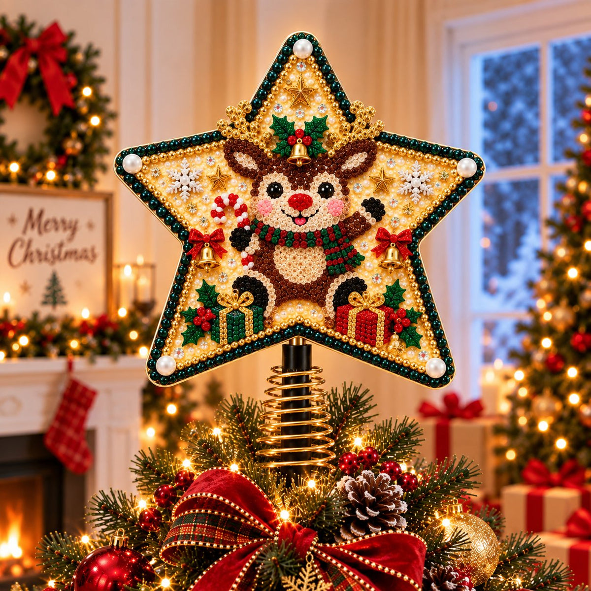 🎄LAST DAY 50% OFF — Light-Up Christmas Tree Topper DIY Kit