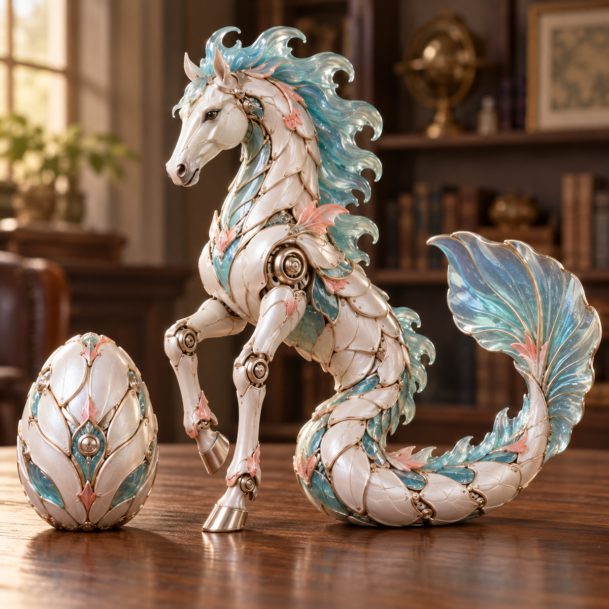✨2-in-1 Mythical Beast Transforming Egg Figure – 7 Fantasy Designs
