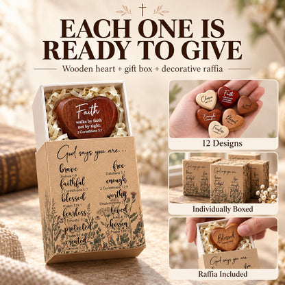 ⏳Limited-time 49% off✝️Christian Pocket Heart Gift Set(Set of 12)