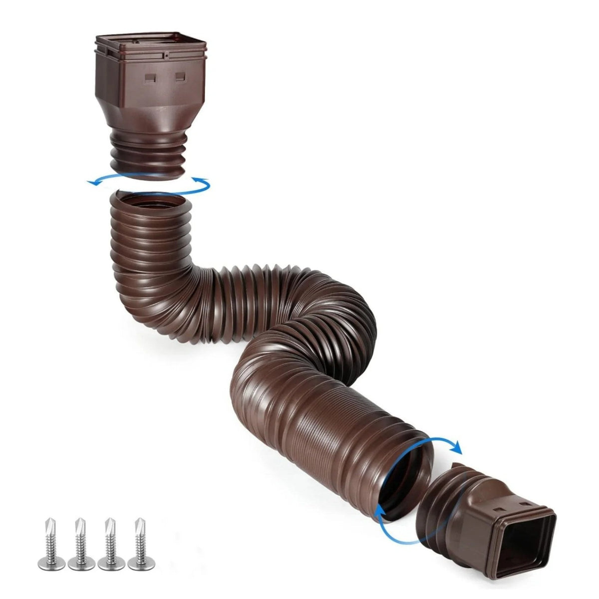 🏡 Keep Rainwater Away | Flexible Downspout Extender