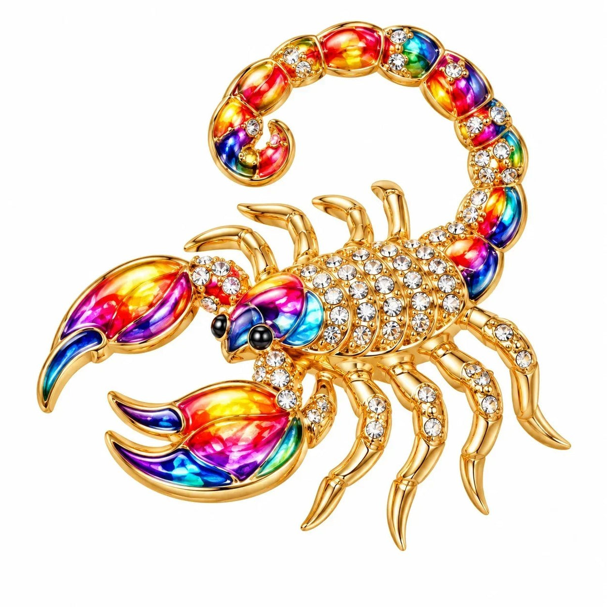 Luxury Zodiac Enamel Brooch – Turn a Simple Blazer into a Statement ✨
