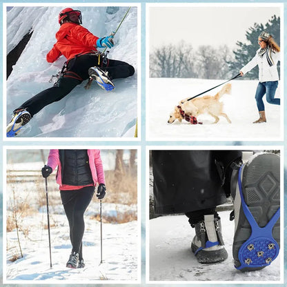❄️ Winter Sale Kids’ Ice Cleats with Non-Slip Grip Spikes 🥾 1 Pair for Snow & Ice