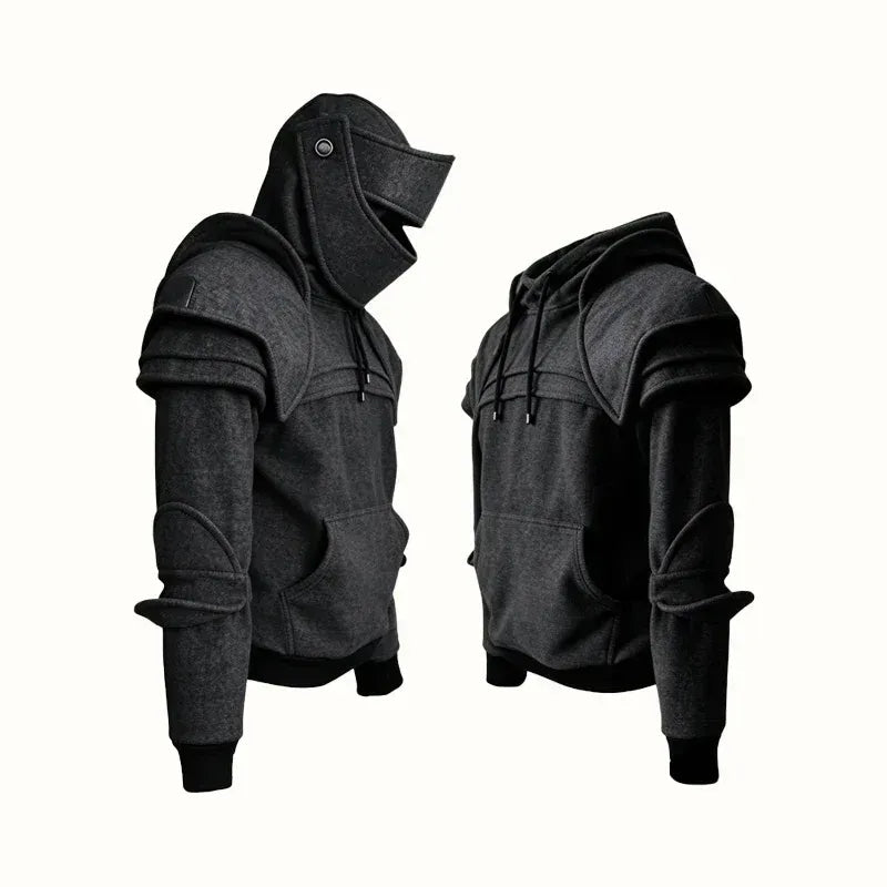 Knight Cosplay Hoodie – Medieval Fantasy Streetwear Pullover!
