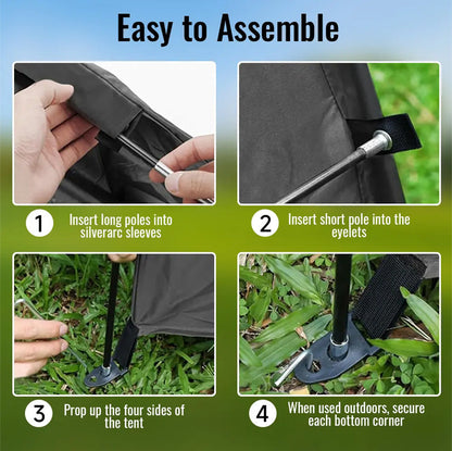 Portable Waterproof Outdoor Storage Shelter