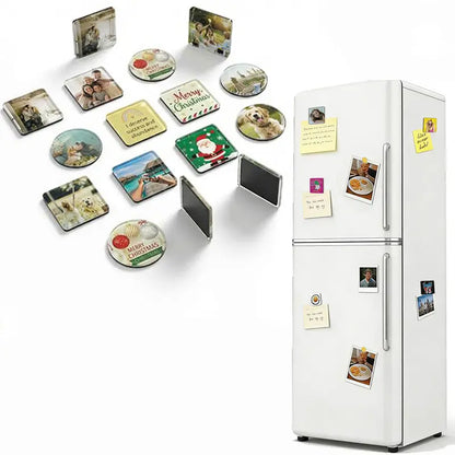 10-Pack Customizable Rectangle Acrylic Refrigerator Magnets