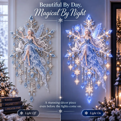 🎁Last Day 49% OFF🔥❄️ Snow Fairy Wall Light – A Magical Winter Glow