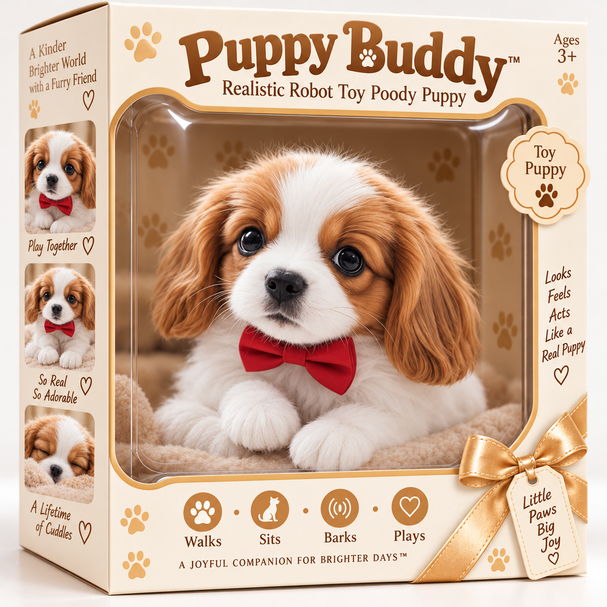 🐕🐾 Golden Buddy™ Realistic Robot Golden Retriever Puppy