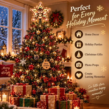 🎄LAST DAY 50% OFF — Light-Up Christmas Tree Topper DIY Kit