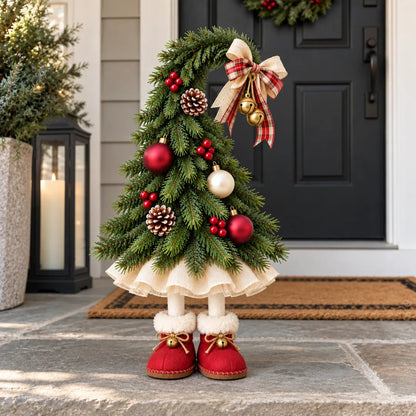 Whimsical Christmas Elf Tree Decor