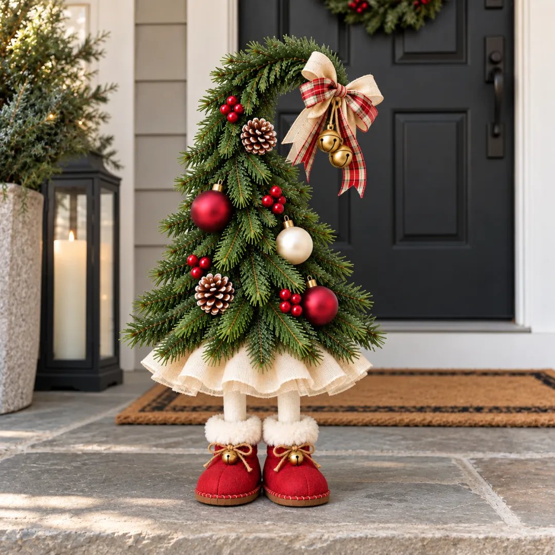 🎄🍄Sprookjesachtige kerstboomversiering met elfjes🌙
