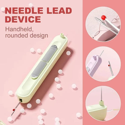 🪡 SwiftStitch Duo - Quick Needle Threader & Precise Seam Cutter Tool Set