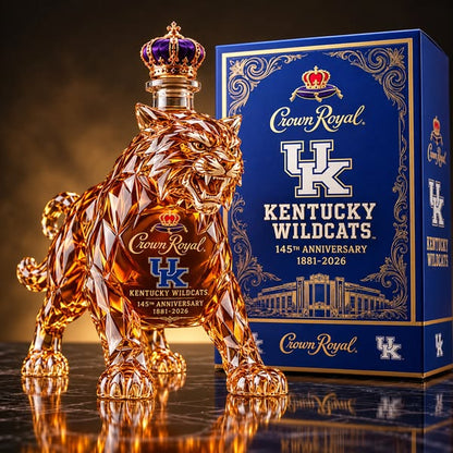 GO 'CATS 145th Anniversary Whiskey Bottle