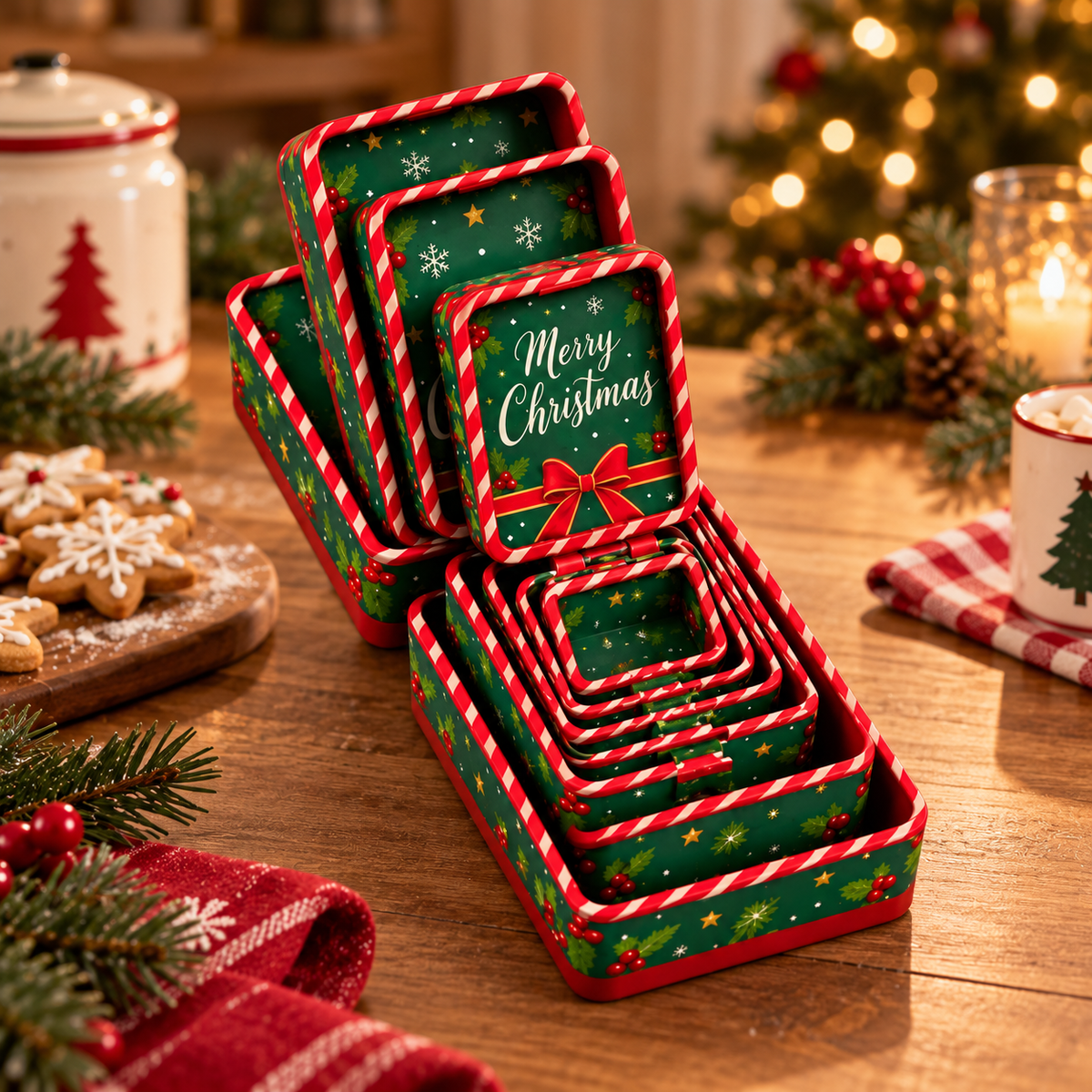 Christmas Nested Prank Box – Reusable Funny Surprise Gift