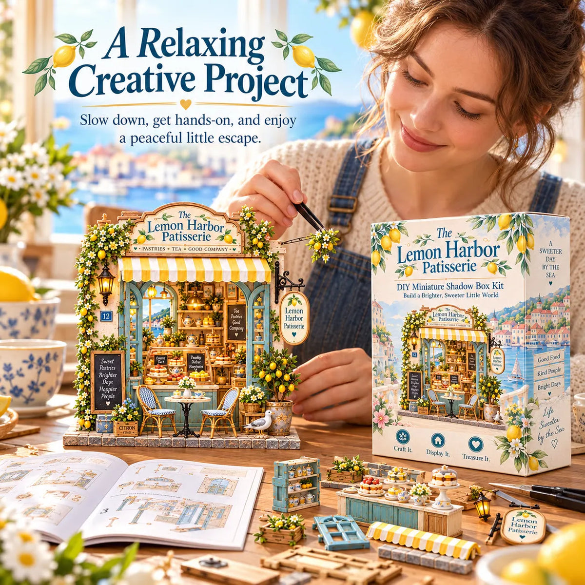 🎄 The Christmas Toy Shop™-DIY 3D Miniature House Kit