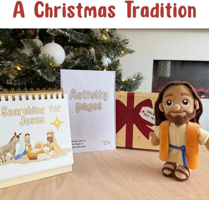 🔥Last Day 50% OFF -✝️ Searching for Jesus Advent Set | 25-Day Christmas Hide & Seek
