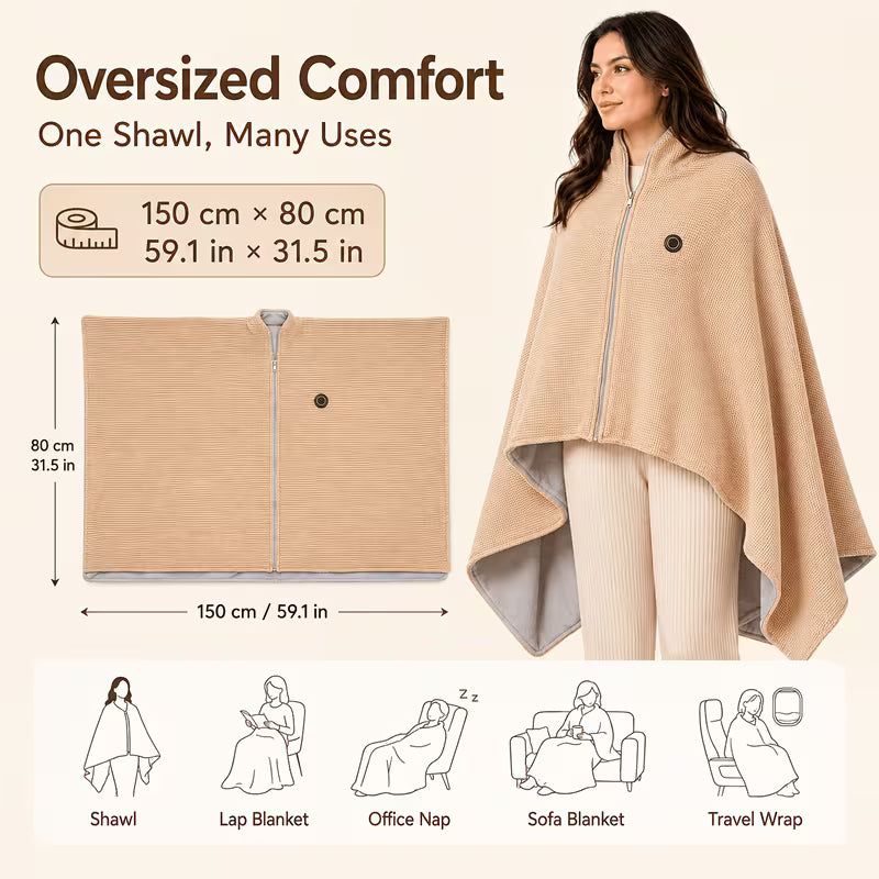 Toasty Wellisor Heated Shawl