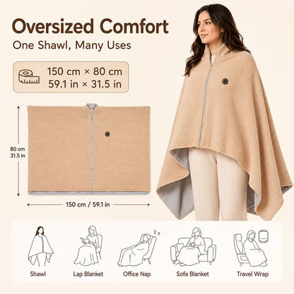 Toasty Wellisor Heated Shawl