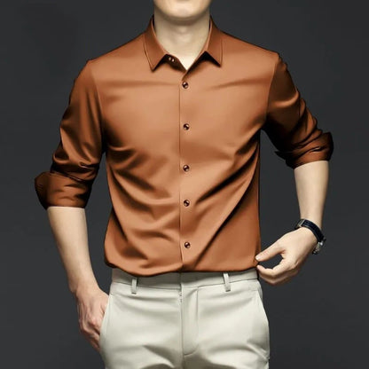 Men's Classic Breathable Comfortable Wrinkle Resistant Shirt