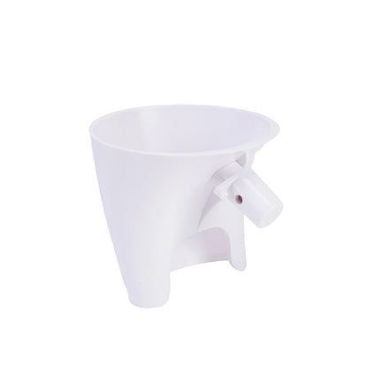 🥣 Mess-free Stand Mixer Flour Funnel – Wide-mouth Ingredient Pouring Guide