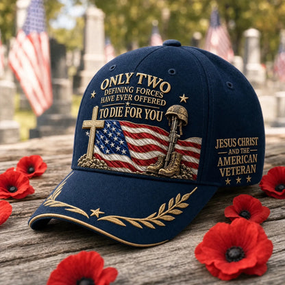 🇺🇸 Faith & Veteran Tribute Cap – Honor Their Sacrifice ✝️