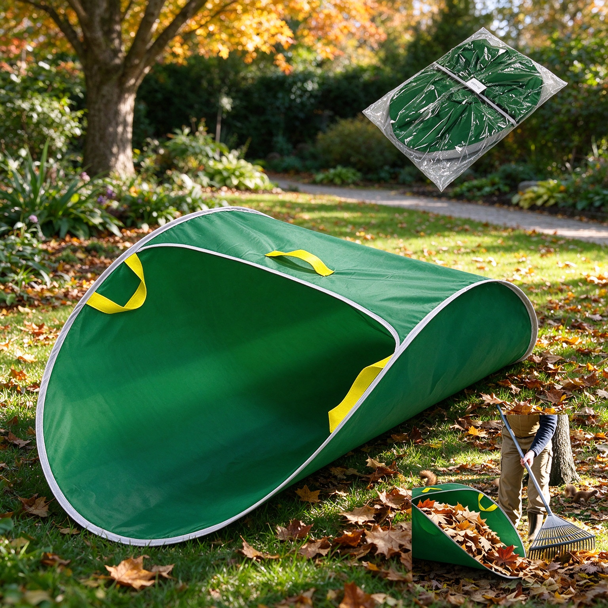 🍂Garden Leaf Collection Tent🗑️