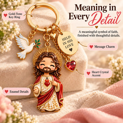 🔥LAST DAY 50% OFF - ✝️ Always With You Jesus Comfort Doll | Soft Crochet Companion with Scripture Message Card 🤍
