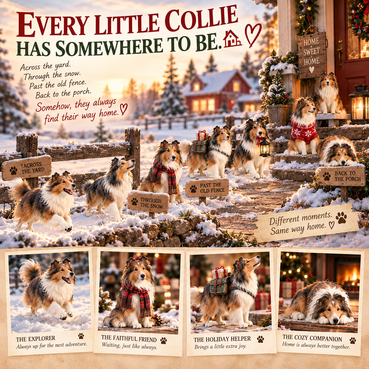 🎀50% OFF TODAY🎀🐶24 Days of Collie Memories — 24 Little Reminders of the Dog You Never Forget ❤️🐾
