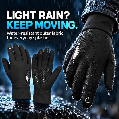❄️Unisex Winter Fashion Gloves - Warm Fleece-Lined, Touchscreen-Compatible, Anti-Slip Grip for Cycling, Driving, Outdoor Sports