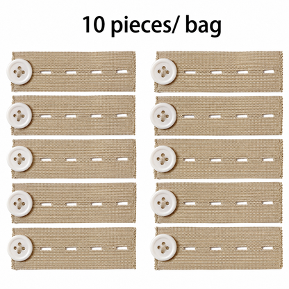 👖 Elastic Waistband Extender Buttons – Adjustable Comfort, 10-Piece Set