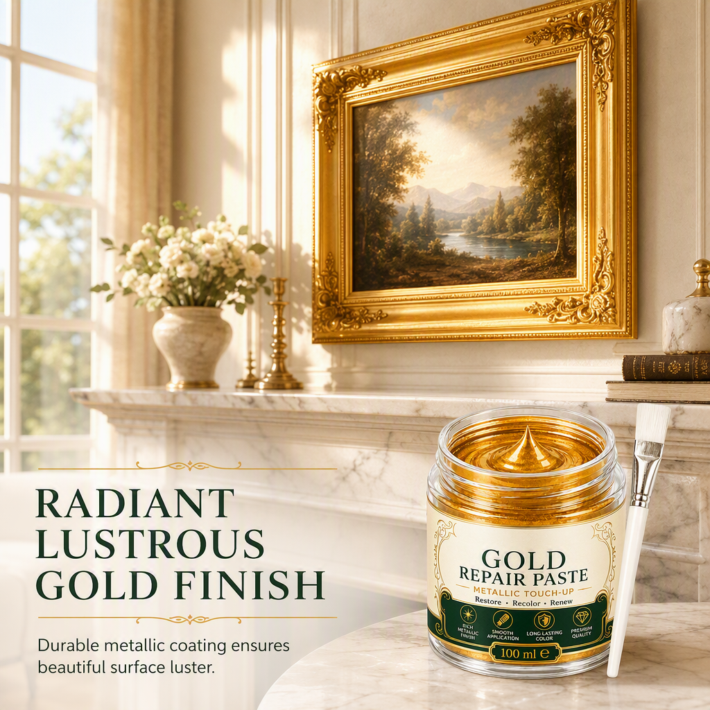 ✨✨ Gold Metallic Restoration Paste – Restore & Refresh Your Home Decor 🎨
